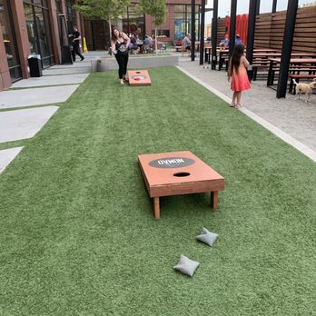 Origin Hotel Red Rocks - Outdoor lounge court area. - Hotels Near Me - Golden, Colorado Origin Hotel Red Rocks - Outdoor lounge court area. - Hotels Near Me - Golden, Colorado