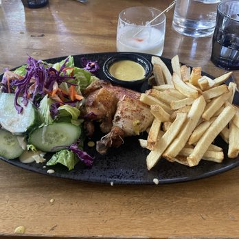 Limon - 1/4 rotisserie chicken plate. - Tapas/Small Plates Near Me - Burlingame, California Limon - 1/4 rotisserie chicken plate. - Tapas/Small Plates Near Me - Burlingame, California