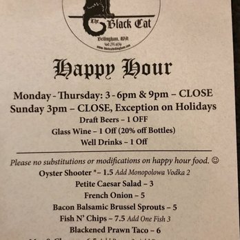 The Black Cat - New American Near Me - Bellingham, Washington The Black Cat - New American Near Me - Bellingham, Washington
