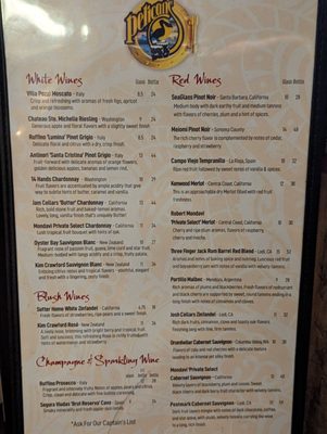 Menu photo 5 Pelican's West Albuquerque, NM