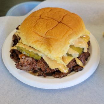 For The Win - Double Cheeseburger with Bacon - B-A-C-O-N is a must! - Burgers Near Me - Whittier, California