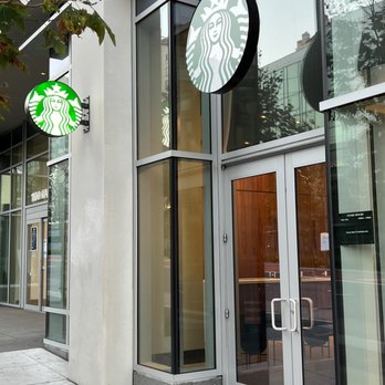Starbucks - the entrance to a starbucks coffee shop - Coffee & Tea Near Me - San Francisco, California Starbucks - the entrance to a starbucks coffee shop - Coffee & Tea Near Me - San Francisco, California