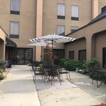 Hampton Inn Altoona - Outdoor seating - Hotels Near Me - Altoona, Pennsylvania Hampton Inn Altoona - Outdoor seating - Hotels Near Me - Altoona, Pennsylvania