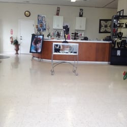 The front desk