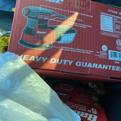 Harbor Freight Tools - Sand rest for the hand lol