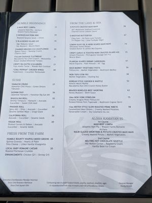 Menu photo 1 Humble Market Kitchin Kihei, HI