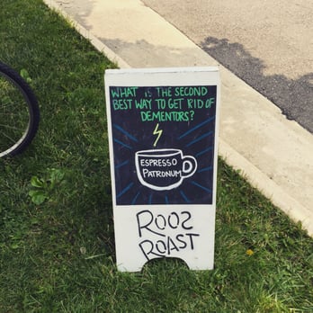 RoosRoast Coffee - Love the sign that they have out! Always something witty. - Coffee & Tea Near Me - Ann Arbor, Michigan RoosRoast Coffee - Love the sign that they have out! Always something witty. - Coffee & Tea Near Me - Ann Arbor, Michigan