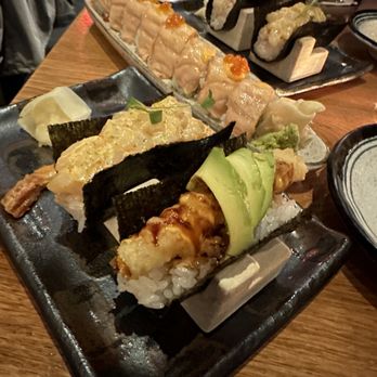 Ozakaya - Shrimp tempura + spicy scallop temaki - Izakaya Near Me - Brooklyn, New York Ozakaya - Shrimp tempura + spicy scallop temaki - Izakaya Near Me - Brooklyn, New York