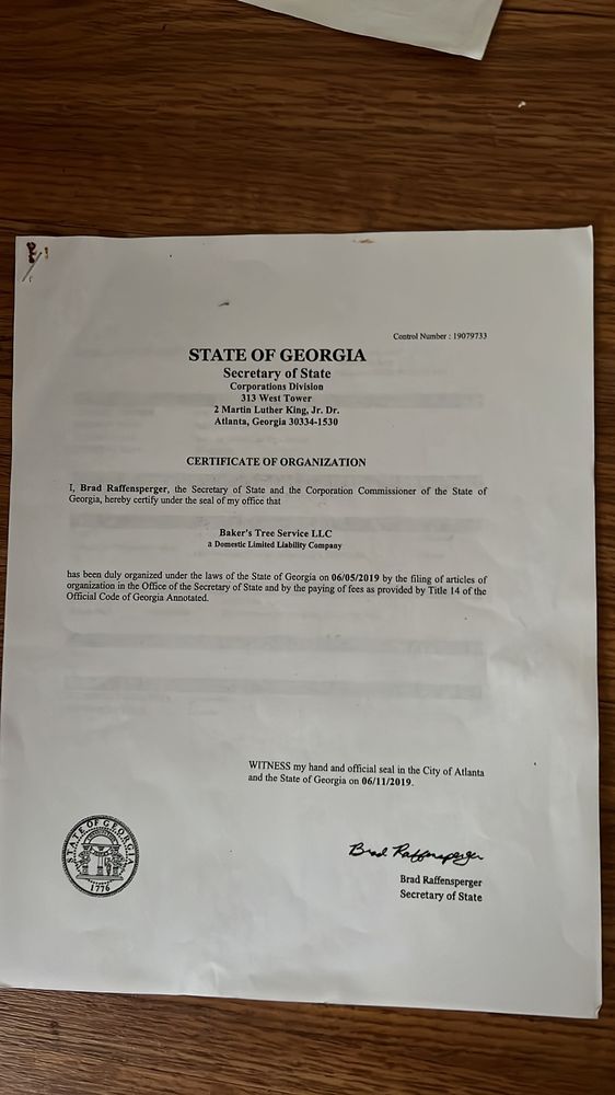 Bakers Tree Service - tree service in Savannah, GA