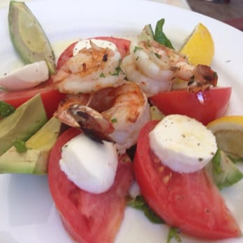 Le Fontane - Avocados with Grilled Shrimp, tomato and mozzarella. Very good. - Italian Near Me - Katonah, New York Le Fontane - Avocados with Grilled Shrimp, tomato and mozzarella. Very good. - Italian Near Me - Katonah, New York