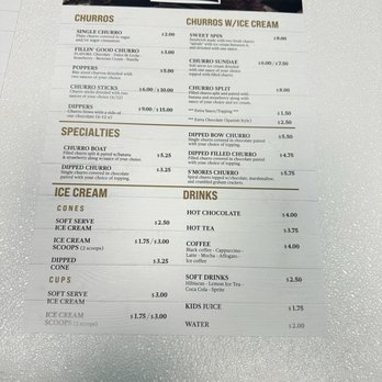 Churro Bar - Menu - Bakeries Near Me - Elgin, Illinois
