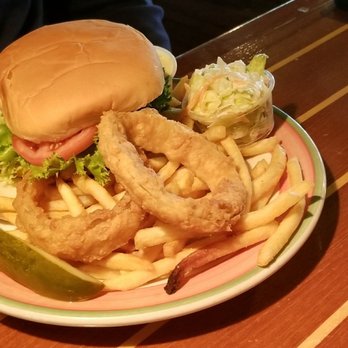 River Room - burger and fries - Seafood Near Me - Georgetown, South Carolina