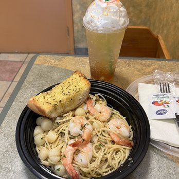 Simply Pasta - Seafoods Galore and Pumpkin Spice Italian Soda - Pasta Shops Near Me - Union City, California