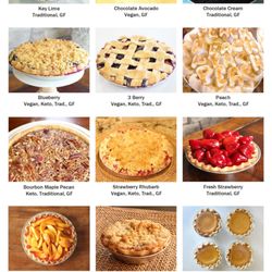 Love, Dreams & Pie - Sweet Pie Menu