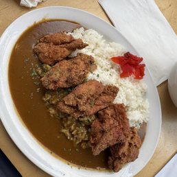 Karaage Curry Karaage Curry