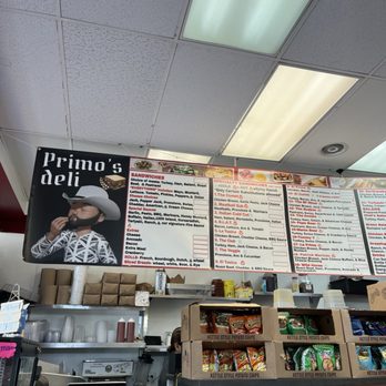 Primo’s Deli - menus on the wall - Sandwiches Near Me - San Jose, California Primo’s Deli - menus on the wall - Sandwiches Near Me - San Jose, California