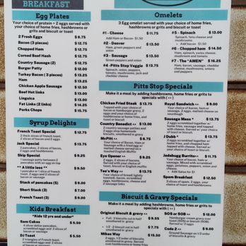 Pitt's Stop Restaurant - New menu - Breakfast & Brunch Near Me - Sacramento, California Pitt's Stop Restaurant - New menu - Breakfast & Brunch Near Me - Sacramento, California