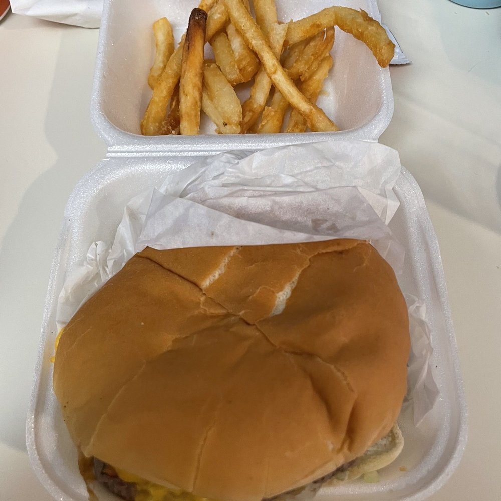 Burger Cache - Bacon cheese burger and fries(I ate then on the drive home) - Burgers Near Me - Anchorage, Alaska Burger Cache - Bacon cheese burger and fries(I ate then on the drive home) - Burgers Near Me - Anchorage, Alaska