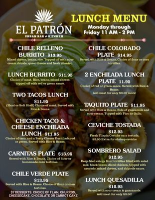 Menu photo 5 El Patrón Downtown Riverside Riverside, CA Menu photo 5 El Patrón Downtown Riverside Riverside, CA