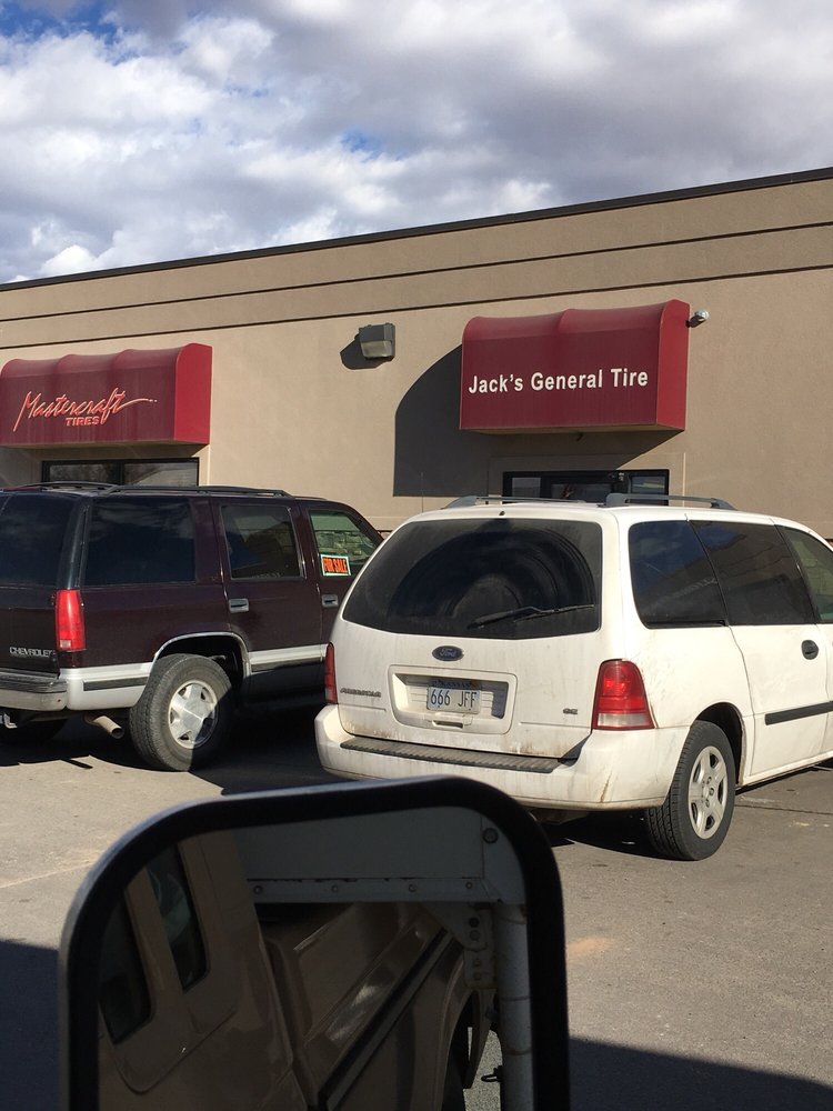 JACK’S GENERAL TIRE Updated August 2024 650 E Main St, Vernal, Utah