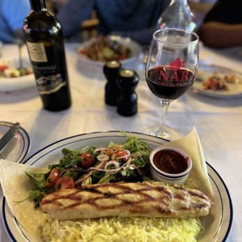 NAR Restaurant - Lule chicken plate - Diners Near Me - Mountain View, California NAR Restaurant - Lule chicken plate - Diners Near Me - Mountain View, California