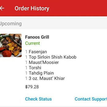 Fanoos Grill - Fasenjan overcooked and over sweet. Not worth the price. - Middle Eastern Near Me - Torrance, California Fanoos Grill - Fasenjan overcooked and over sweet. Not worth the price. - Middle Eastern Near Me - Torrance, California