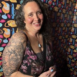 In the Photo Booth area! Look at this fun wallpaper for a cool back drop. Hint: make sure to turn on the lights next to the Photo Booth In the Photo Booth area! Look at this fun wallpaper for a cool back drop. Hint: make sure to turn on the lights next to the Photo Booth