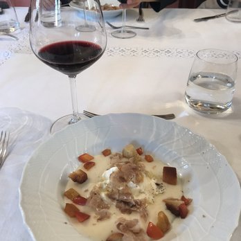 Truffle Hunter - White truffle Fonduta with wine - Food Tours Near Me - Florence, FI