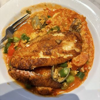 Dock's Oyster House - Pan Sautéed Blackened Red Snapper - Seafood Near Me - Atlantic City, New Jersey Dock's Oyster House - Pan Sautéed Blackened Red Snapper - Seafood Near Me - Atlantic City, New Jersey