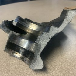 Broken piece