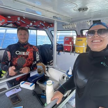 Jack's Diving Locker - Our instructor's, Rachel and Simon. - Snorkeling Near Me - Kailua-Kona, Hawaii
