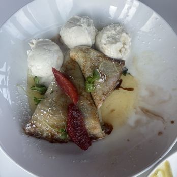 Blue Anchor - Crepe with vanilla ice cream - Seafood Near Me - Jersey City, New Jersey