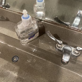 Texas Roadhouse - Hand soap dispenser broken - Steakhouses Near Me - Chantilly, Virginia