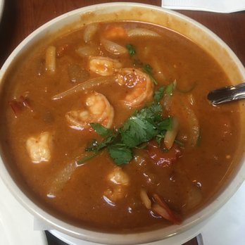 Jamjuree Thai Cuisine - Massamann Curry with prawns - Thai Near Me - Seattle, Washington Jamjuree Thai Cuisine - Massamann Curry with prawns - Thai Near Me - Seattle, Washington