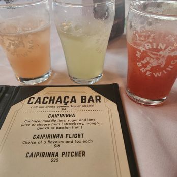 Rio Brazilian Steakhouse - The Caipirinha Flight - drink up! - Brazilian Near Me - Coquitlam, British Columbia Rio Brazilian Steakhouse - The Caipirinha Flight - drink up! - Brazilian Near Me - Coquitlam, British Columbia