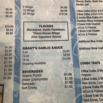 Grants Crabs, Seafood & Grille - Seafood Near Me - Largo, Florida Grants Crabs, Seafood & Grille - Seafood Near Me - Largo, Florida