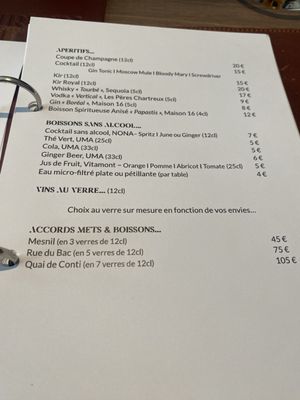 Menu photo 5 Irwin Paris, 75