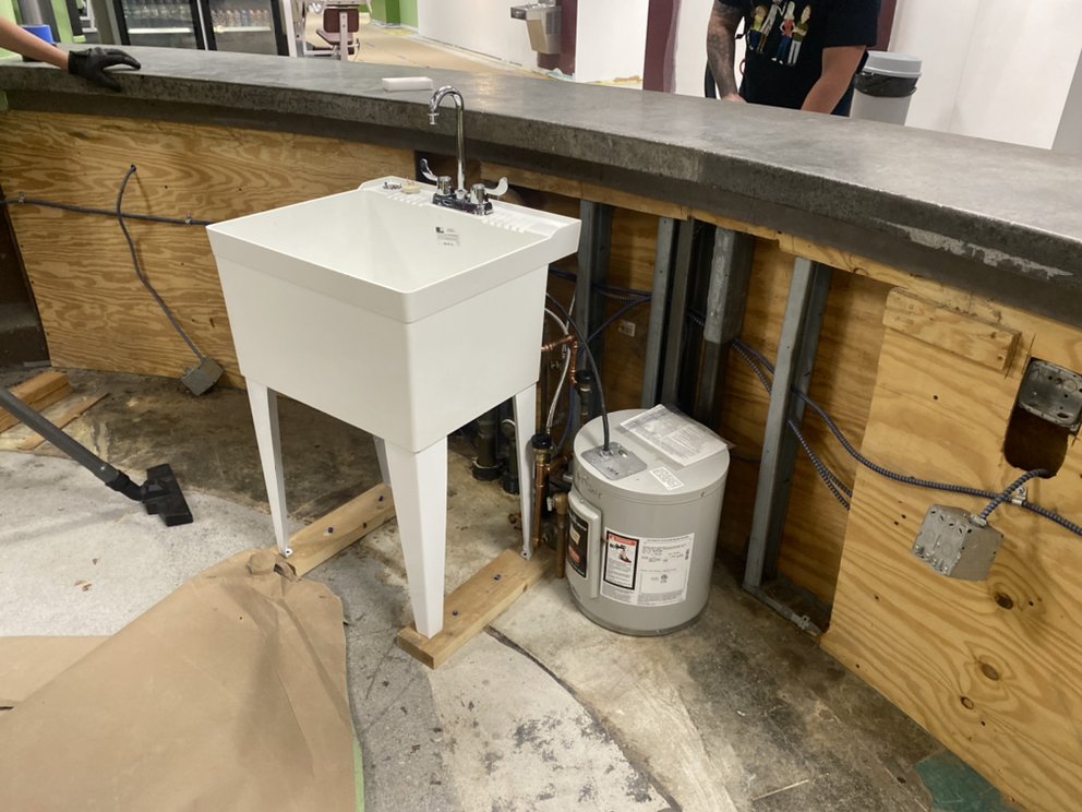 Slide of B Hadley plumbing and heating