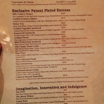 The Edison - Menu Winter 2017 - Cocktail Bars Near Me - Los Angeles, California