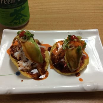 Wow Bento - A poke-nacho "amuse-bouche" - Japanese Near Me - Irvine, California Wow Bento - A poke-nacho "amuse-bouche" - Japanese Near Me - Irvine, California