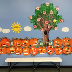 Got Funn? Play Center for Kids - Kids made pumpkins for our own pumpkin patch.