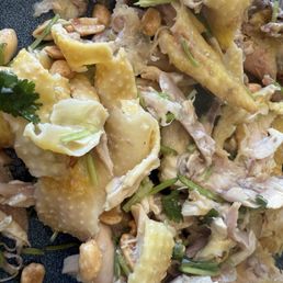 Hand shredded chicken salad $20.88