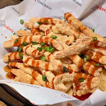 bb.q Chicken - Cheeseling fries - Chicken Shop Near Me - Davie, Florida