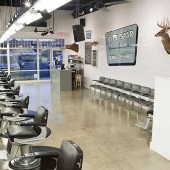 Blue Star Barbershop - Interior from website - Barbers Near Me - Columbus, Ohio