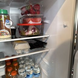 Oh wow the switch is out and the light should be on with this BRAND NEW FRIDGE DELIVERED TODAY. Oh wow the switch is out and the light should be on with this BRAND NEW FRIDGE DELIVERED TODAY.