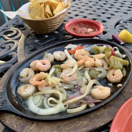 Shrimp fajitas Shrimp fajitas