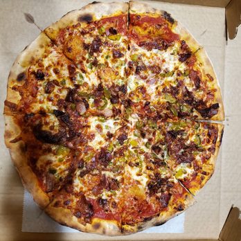 Nick's big belly deli - Bacon and jalapeno pepper pizza pie!! - Sandwiches Near Me - Scotrun, Pennsylvania