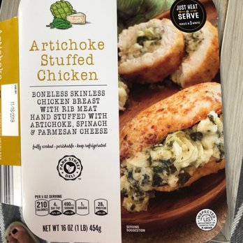 ALDI - Artichoke stuffed chicken (double breast) 2 servings - Grocery Near Me - Katy, Texas