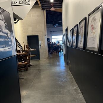 Proletariat Wine Company - Hallway coming from bathrooms - Wine Tasting Room Near Me - Boise, Idaho Proletariat Wine Company - Hallway coming from bathrooms - Wine Tasting Room Near Me - Boise, Idaho