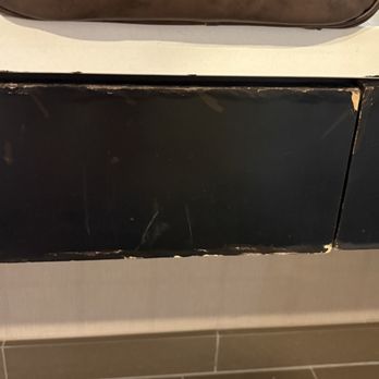 Vdara - Worn cabinetry in bathroom. - Hotels Near Me - Las Vegas, Nevada Vdara - Worn cabinetry in bathroom. - Hotels Near Me - Las Vegas, Nevada